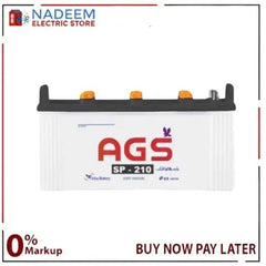 AGS Battery SP - 210 23 Plates 150 AH New Box Pack Without Acid - Nadeem Electric Store