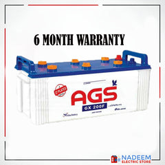 AGS GX-200F Lead Acid Unsealed Car Battery - Nadeem Electric Store