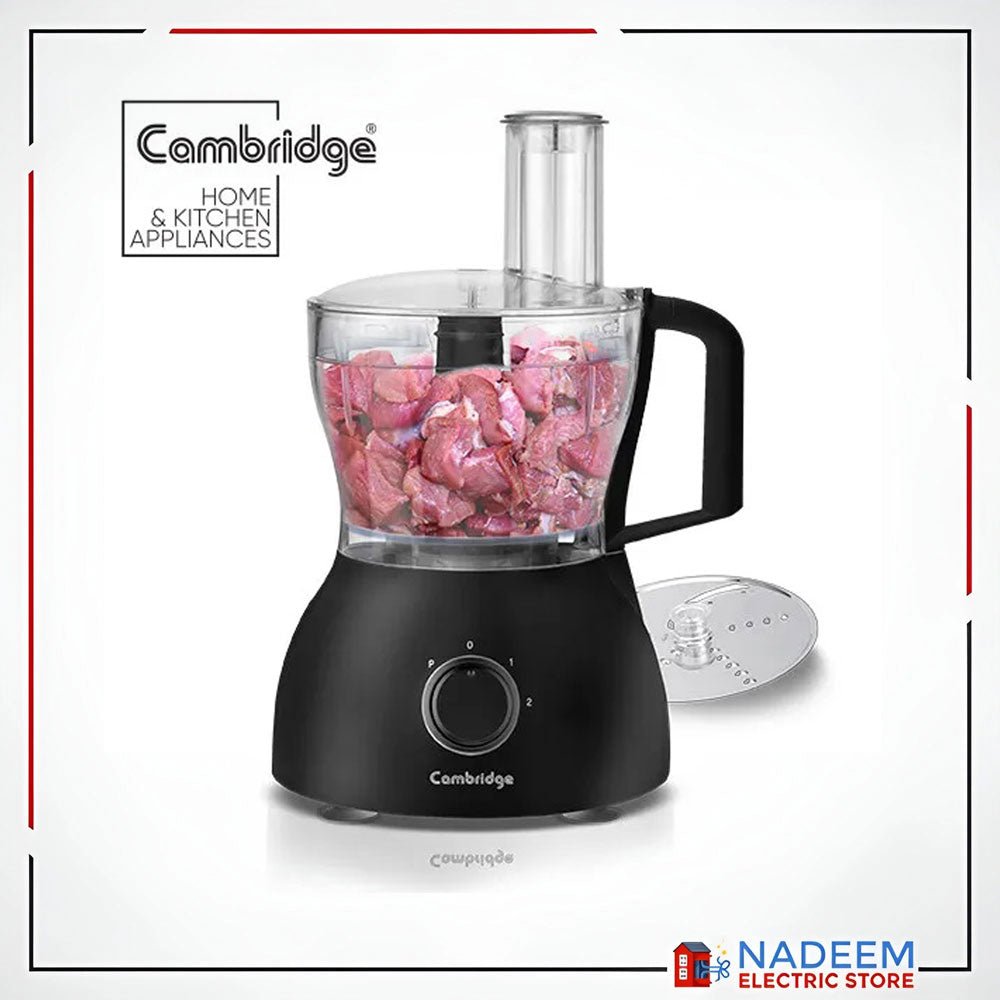 Cambridge FP 2316 – Food Processor Black. - Nadeem Electric Store