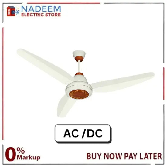 Tamoor Diamond Model AC/DC Inverter Ceiling Fan 56 Inch Noiseless Motor Copper Winding