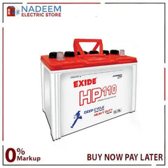 Exide Hp 110 70Amp Battery New Box Pack Without Acid - Nadeem Electric Store