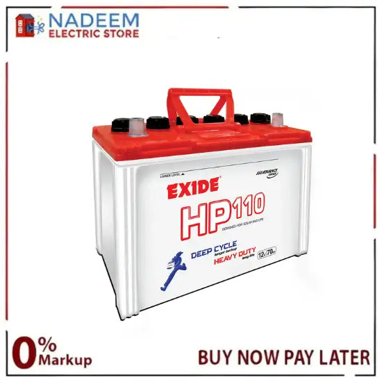 Exide Hp 110 70Amp Battery New Box Pack Without Acid