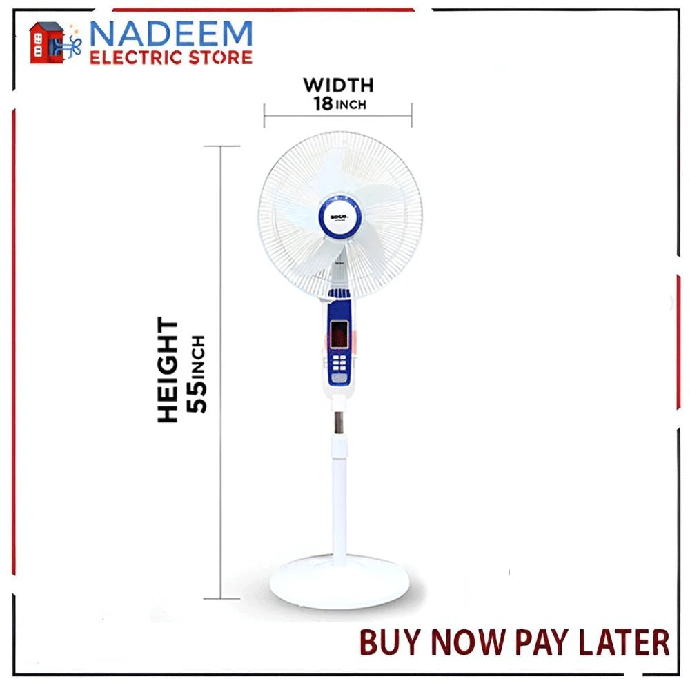 Sogo Rechargeable Floor Fan (JPN-650R)