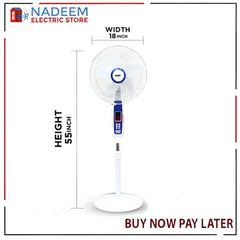 Sogo Rechargeable Floor Fan (JPN-650R)