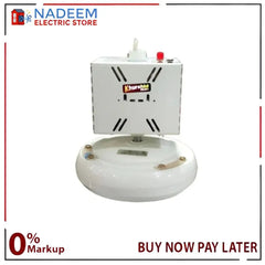 Khurshid Chargable Icon AC/DC Inverter Hybrid 100% copper winding fan with Dongjin 12V 7Ah Dry Battery - Nadeem Electric Store