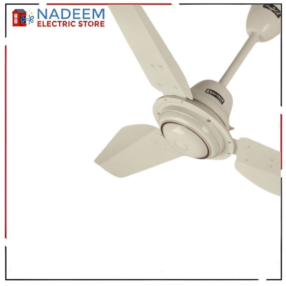 Khurshid Fan Water Proof Model (AC-DC) Ceiling Fan Inverter Hybrid) - Remote Control Copper Winding 56 inches 2 Year Warranty