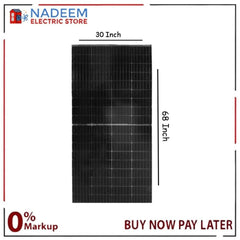 LEADNING solar penal (PACK OF 2 ) Cell S Germany 280watt Byficial Double Glass Model No FMS280M_72 - Nadeem Electric Store