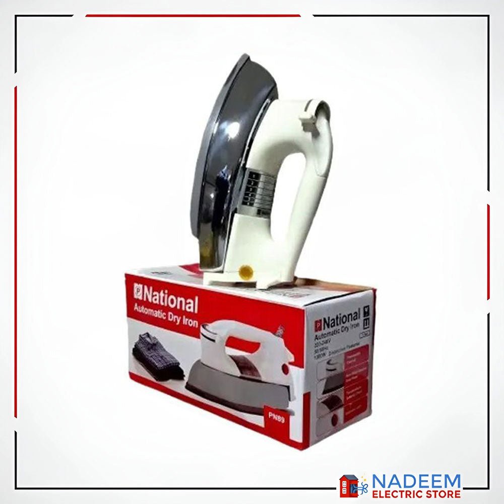 National Automatic Dry Iron PN 89 220 - 240V 1000WATT - Nadeem Electric Store