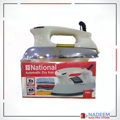 National Automatic Dry Iron PN_93 Model 1000Watt - Nadeem Electric Store