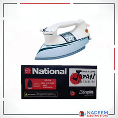 National Sl99 Deluxe Automatic Dry Iron NI-21AWTX Made In Japan With ( 5 Year Warranty ) - Nadeem Electric Store