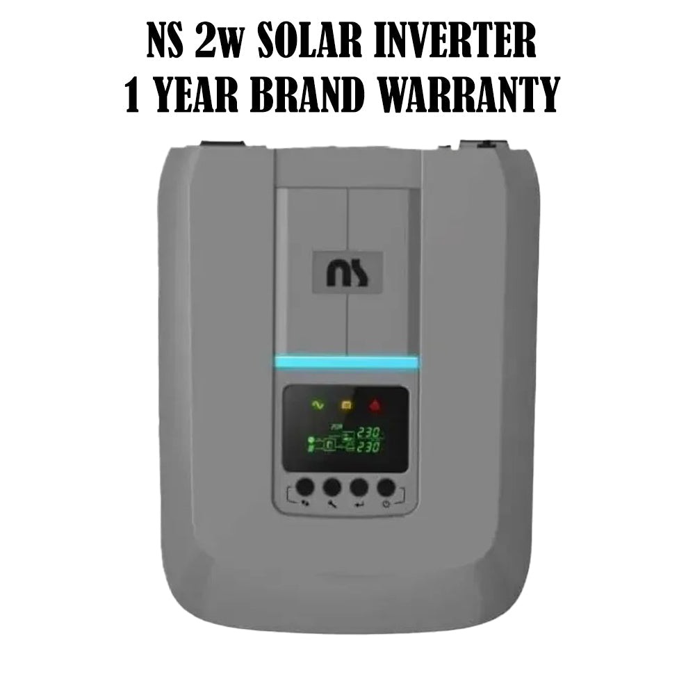 NS Max Pro 2000 Solar Inverter UPS 2.0 KVA 24V DC (1800) Watt. Solar Charge Current - Nadeem Electric Store