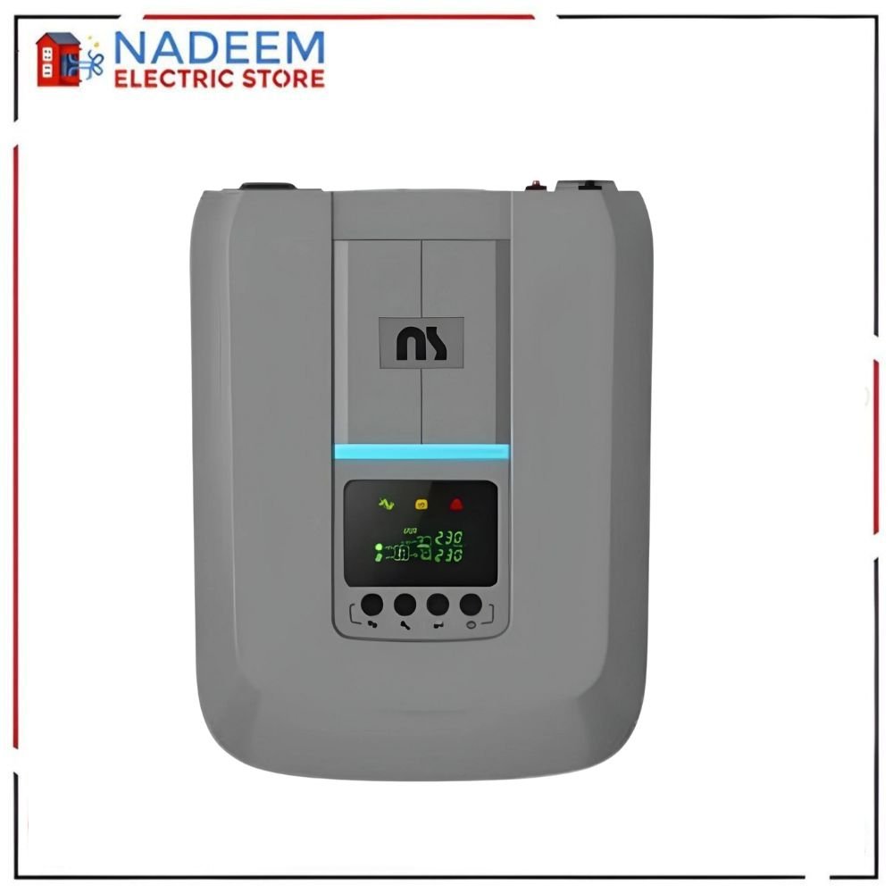 NS Max Pro 2000 Solar Inverter UPS 2.0 KVA 24V DC (1800) Watt. Solar Charge Current - Nadeem Electric Store