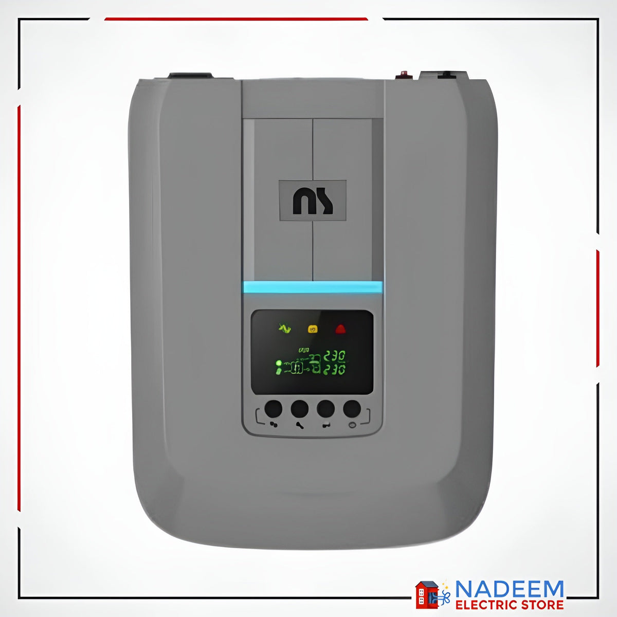 NS Premium Plus 1200 Solar Inverter UPS 1.0 KVA 12V DC (1000) Watt. Solar Charge Current ) New Model 2023 - Nadeem Electric Store