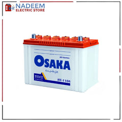 Osaka Battery- High Tech Series New Model -HT-110A -12Volt - 11 Plate - 70AH