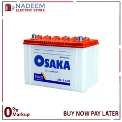 Osaka Battery - High Tech Series New Model - HT - 110A - 12Volt - 11 Plate - 70AH - Nadeem Electric Store