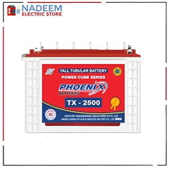 Phoenix Battery TX 2500 230 AH Tubular Battery ( ONLY FOR KARACHI )