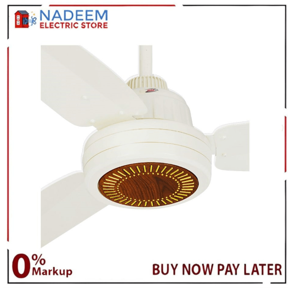 Shaban Fan king( Big Body) ACDC Ceiling Fan - 555 Model Remote Control Copper Winding 56 inches - Nadeem Electric Store