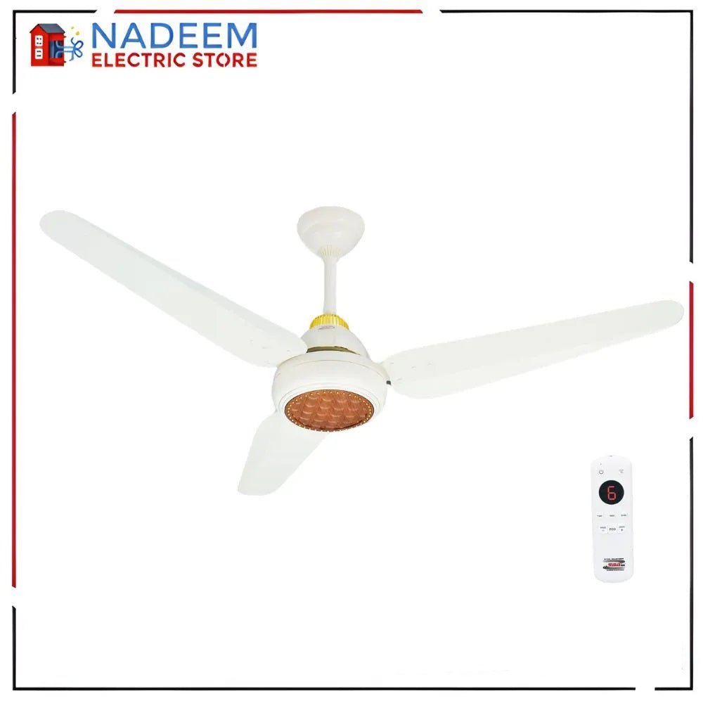 Shaban fans ( AC/DC ) Inverter Ceiling Fan with remote Control 5 year moter barand warrranty (505 model) - Nadeem Electric Store