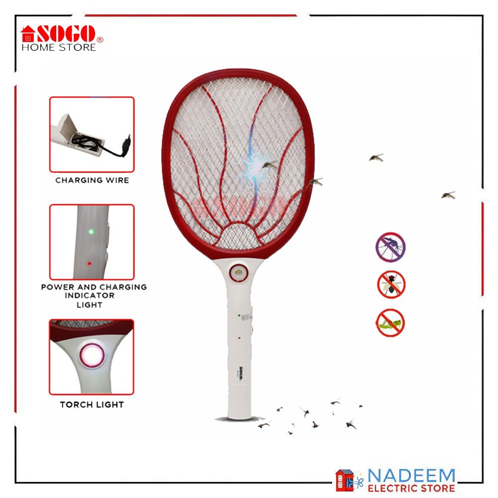 Sogo Rechargeable Insect Killer Racket (JPN - 397) - Nadeem Electric Store