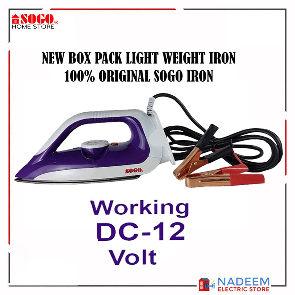 Solar Iron JPN - 301 Working 12v DC - Nadeem Electric Store