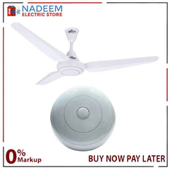 Sonex Stranded Deluxe Ceiling Fan 56'' Copper (full white) - Nadeem Electric Store