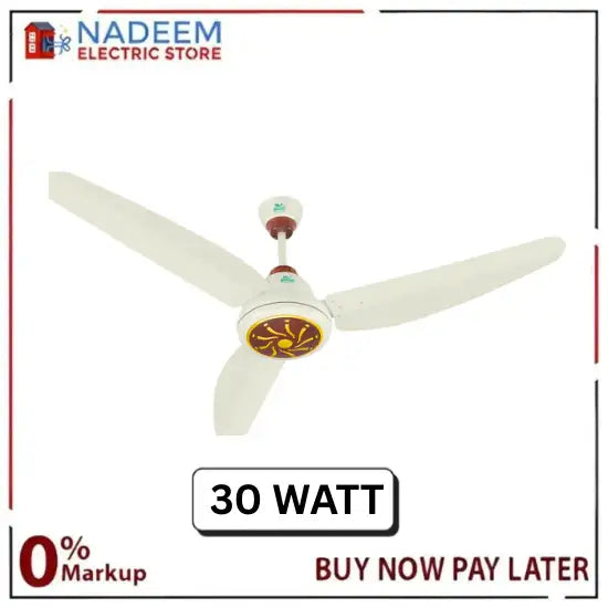 Tamoor Ceiling Fan 30W Super Pearl Model | Eco-Smart Series Copper Winding