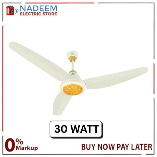 Tamoor Ceiling Fan 30W Super Pearl Model | Eco-Smart Series Copper Winding