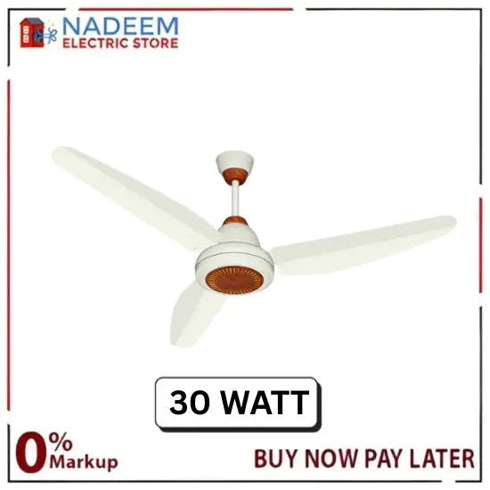 Tamoor Ceiling Fan 30W Diamond Model | Eco - Smart Series 56 inch Motar Copper Winding - Nadeem Electric Store
