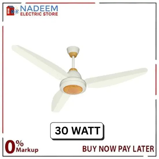 Tamoor Ceiling Fan 30W Diamond Model | Eco - Smart Series 56 inch Motar Copper Winding - Nadeem Electric Store