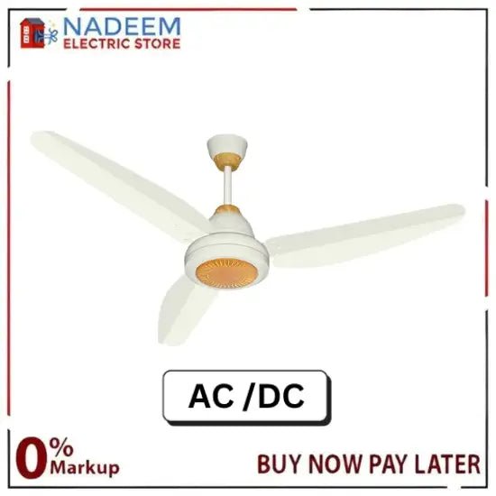 Tamoor Diamond Model AC/DC Inverter Ceiling Fan 56 Inch Noiseless Motor Copper Winding - Nadeem Electric Store