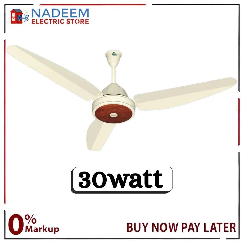 Tamoor Magnum Model | Eco - Smart series 56 inch 30 Watt 99.9 % copper Celling fan - Nadeem Electric Store