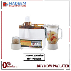 Westpoint Juicer Blender Drymill WF - 7701GL - Nadeem Electric Store