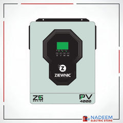 ZIEWNIC Solar Hybrid Inverter 3.2 (KVA) 6G PV 4000 100% Pure Sine Wave Solar Invereter 5 Years Brand Warranty - Nadeem Electric Store