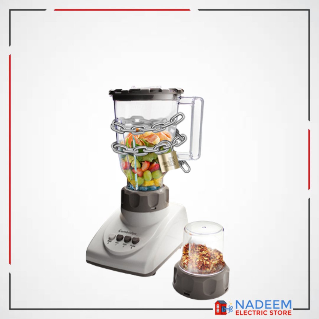 Cambridge BL 2475 -Blender with Grinder U/B - White - Nadeem Electric Store