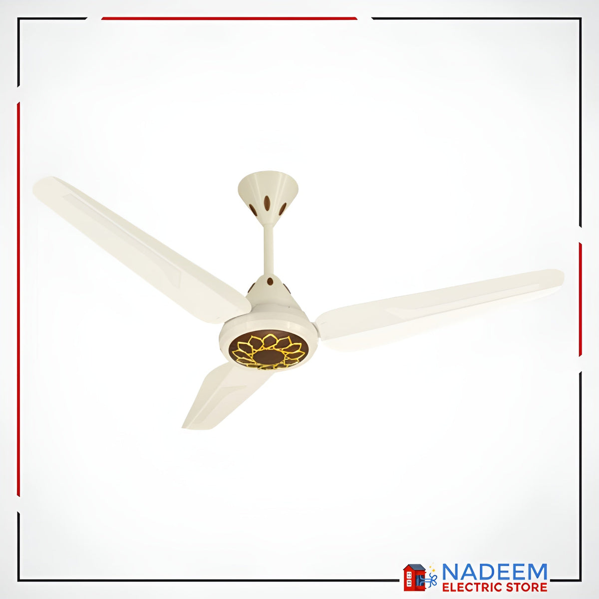 Champion CR (AC-DC Ceiling Fan Inverter Hybrid) - Remote Control Copper Winding 56 inches - Nadeem Electric Store